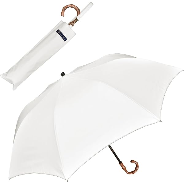 Amazon | 芦屋ロサブラン 折りたたみ 2段折り ミドル 日傘 55cm