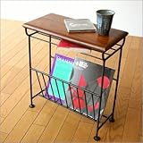 マガジンラック おしゃれ 木製 シーシャムマガジンテーブル　Ｂ [kan1327]