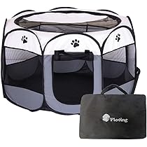 八角形 ペットサークル 折りたたみ式 収納バッグ付き 猫 犬 ケージ 組み立て不 51B96b4dMDL._AC_UL210_SR210,