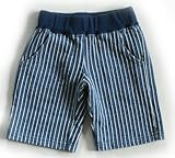 (ビーツ) BEETS ストライプ ショートパンツ 3色 41504 stripe short pants 90cm 100cm 110cm 120cm 130cm 140cm (90cm, Aコン)