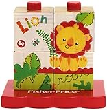 マイファーストスタッキングキューブパズル　ベビー向け木製玩具