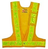 ミズケイ 役立~ツ LED付き多機能ベスト 【光るんです!】 黄 / 黄 3012001