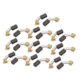 XDiscount モーターカーボンブラシ 電動ハンマードリル 電動工具 12 x 6 x 6mm 10個入