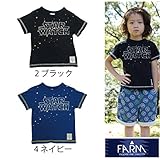 【SiShuNon/FARM】ファーム　スター ウォッチ 半袖 Tシャツ 90 2 ブラック