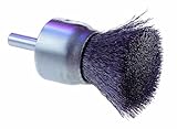 Osborn Crimped Wire End Brush Stainless Steel Bristle 20000 RPM 3/4 Diameter 2-3/4 Length 0.0104 Fil