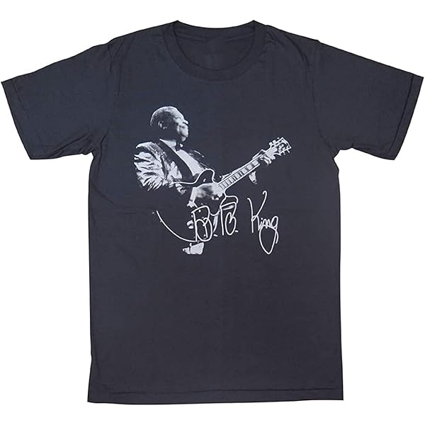 Amazon | B.B.キング/B.B. KING/ブルース/Tシャツ/チャコール