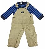 OshKosh(オシュコシュ） B'Gosh ベビー オーバーオール ロンパース セット (9M(75cm))