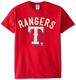 MLB Texas Rangersメンズ58 W T、レッド、XXLサイズ
