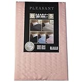 敷布団 カバー シングルサイズ (ペールピンク)