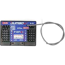 Amazon | DUMBORC P10FG 10CH-2.4G多機能レシーバー DDF-350受信