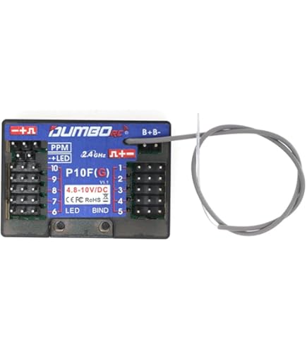 DDF-350 ラジコン送信機 プロポ Amazon.co.jp: DUMBORC DDF-350 10CH 2.4Gラジオ送信機 技適認証