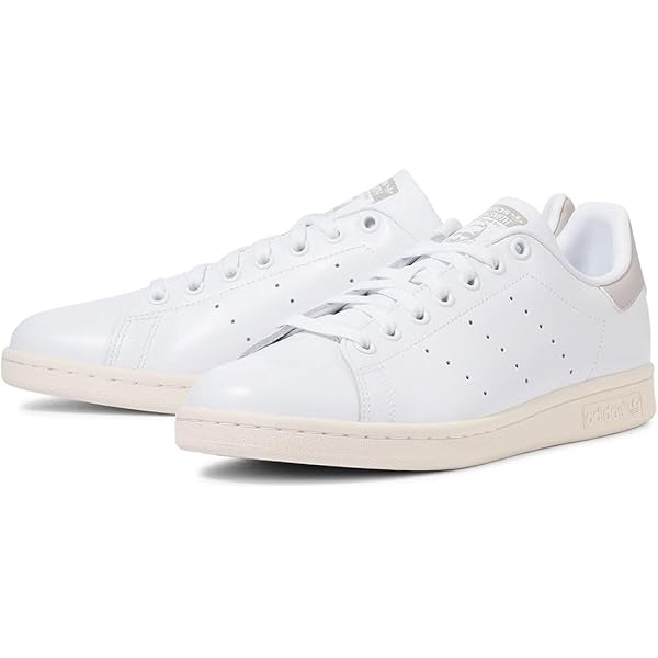 【新品タグ付き】アディダス　スタンスミス　JP8659 27cm　白　グレー 新品タグ付き】アディダス スタンスミス JP8659 27cm 白 グレー