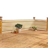 Signstek 日除け シェード シェードオーニング　褐色 (90cm*500cm)