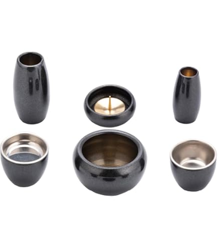 Amazon｜仏具セット 凛空 有田焼 Purple 6具足｜具足・仏具セット