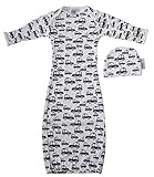 Woombie Indian Cotton Gowns Plus Hat, Racecar Driver, 16-23 Lbs by Woombie [並行輸入品]