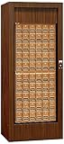 Salsbury Industriesロータリーメールセンターには、マスターロック真鍮スタイルプライベートアクセス 30 in. W x 74 in. H x 24 in. D 3150WAP 1