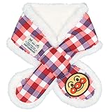 アスナロ（スキー小物） ネックウォーマー ベビー アンパンマン ボア あったか アップリケF ピンク