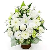 お供えアレンジ リスペクト　【花 ギフト 宅配 弔事 御供 法要 命日 四十九日 弔花 送料無料 翌日配送】