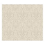 York Wallcoverings WA7728 Waverly Classics Bright Idea Wallpaper, Graphite Gray/Dove Gray [並行輸入品]