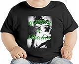 Blunts And Bitches Sexy Gangsta Girl Smoking Weed オーガニックベビーTシャツ 12 - 18 Months