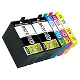 IC4CL76(IC76)BK×2/C/M/Y【全色大容量】5本セット [エプソン用] 新互換インクカートリッジ残量表示付き (最新型ICチ