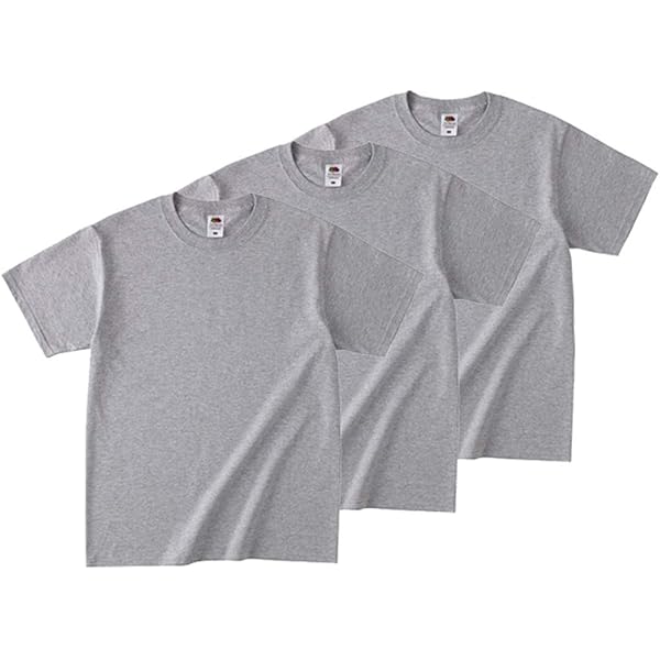 Amazon | FRUIT OF THE LOOM 日本人向け仕様 T-shirt 3pc SET