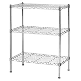 Sandusky WS241430 Heavy Duty Steel Adjustable Wire Shelving, 24' Width x 30' Height x 14' Depth, 3 S