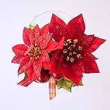 asca ポインセチアピック　レッド（1袋6本入）