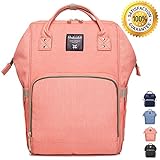 [新しい到着]おむつバッグバックパックby Lmeison、ファッションと関数1つのバッグ、多機能防水旅行バックパックNappyバッグforベビーケア、大容量、スタイリッシュで丈夫