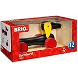 BRIO (ブリオ) プルトイ ダッチー [ 犬のおもちゃ ] 対象年齢 1歳~ (引き車 引っ張るおもちゃ 木製 知育玩具) 30332