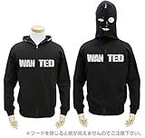 名探偵コナン ​正体不明の犯人 フルジップパーカー ブラック Lサイズ
