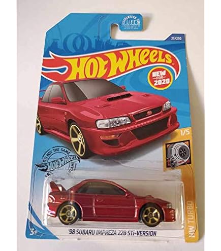 Amazon | Hot Wheels Turbo 1/5 '98 スバル インプレッサ 228 STi