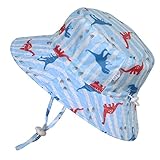 赤ちゃん幼児用子供用50?+ UPFバケットSun Hat with Chinストラップ、サイズ調節可能Aqua Dry