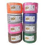 手芸用PPバンド 信越工業製 手芸用 PPバンド 小巻 特別色 15mm×100m ピンク