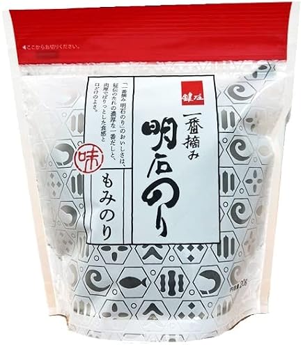 Amazon | 鍵庄 一番摘み明石のり味つけ 8切48枚 | 鍵庄 | 焼きのり 通販