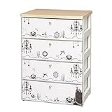 アイリスオーヤマ チェスト 4段 幅56 シンデレラ HG-554