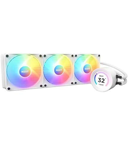 Amazon | NZXT KRAKEN Z73 ホワイト 簡易水冷CPUクーラー 液晶