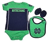 Notre Dame Fighting Irishベビー/幼児" Lil Jersey "クリーパー、よだれかけ、Bootie Set ブルー