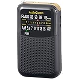 オーム電機 ラジオ ブラック (幅)5.5×(高さ)9.2×(奥行)2cm