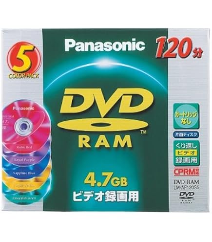 Amazon.co.jp: DRMC240B.1P | マクセル 録画用DVD-RAM 240分 1枚3倍速