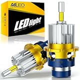 AILEO 360° 3D D4s D4R LED車用バルブ 車用ヘッドライト 8面 高輝度28000LM/ペア爆光 車検対応 発光色6500Kホワイト 追加部品不要 一体型設計 プラグ＆プレイ取り付け簡単 純正HIDバルブカンペキなLED置き換え 2個セット