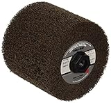 Scotch-Brite(TM) Match and Finish High Strength Flap Brush, Aluminum Oxide, 4-1/2' Diameter x 4' Wid