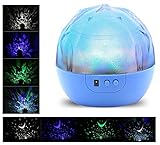ディーマーク 360度回転 LED ロマンチツク星空ライト おやすみトイ プロジェクター ホーム 投影ランプ 誕生日プレゼント