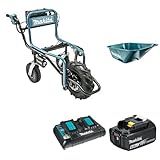 マキタ(makita) 充電式運搬車 18V バッテリ・充電器別売 CU180DZ&マキタ(makita) バケットセット品 A-65486 &マキタ リチウムイオンバッテリー BL1860B 18V
