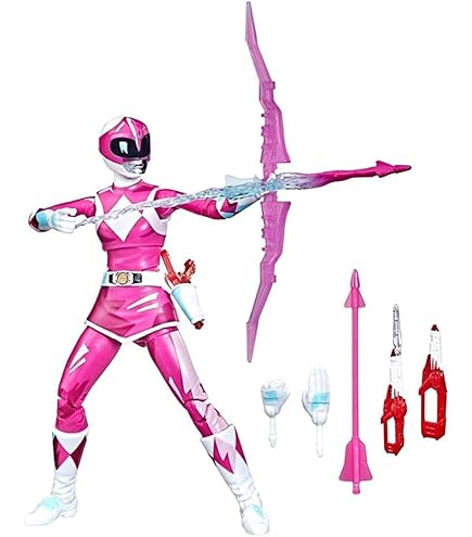 イェロー & ピンク パワーレンジャー セット Amazon.co.jp: パワーレンジャー ライトニングコレクション マイティ