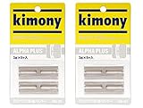 Kimony(キモニー) ALPHA PLUS（アルファプラス）シルバー2個セット KBN261-SV-2SET