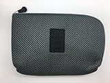 旅行小物収納　スマホ　携帯　充電器 便利　PC周辺小物用収納ポーチ　メッシュ柄 (グレー)