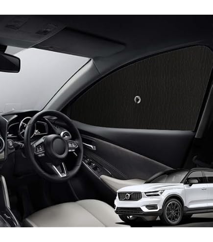 Amazon | 【2022新登場】ボルボ XC40フロントサンシェード 10本骨