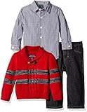 Nautica APPAREL ベビー・ボーイズ カラー: レッド