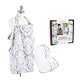 べべオレ/bbal-nss ナーシングカバー＆バーブクロス3枚 ギフトセット [ Bebe au Lait Gift Set ] (Chateau Silver)